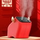 thumbnail image 2 of Humidificador de aire para coche de buey, vaporizador silencioso para el hogar, difusor de aromaterapia de aceite esencial, difusor de cierre automático para el año del zodiaco chino de 2021, hogar, r Feliz Sencillez, 2 of 5