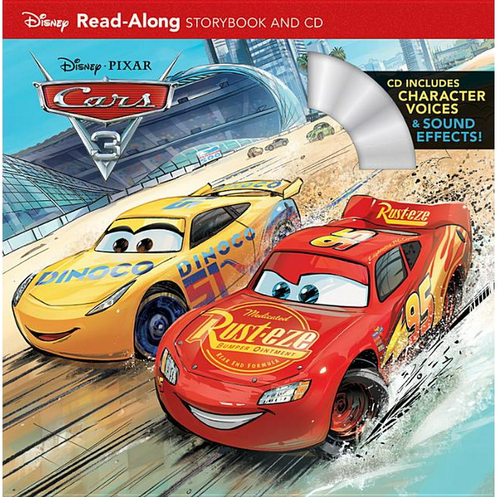 Cars 3 Read-Along Storybook and CD - Walmart.com - Walmart.com