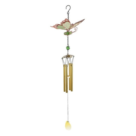 

Fridja Luminous Wind Chime Butterfly Shape Fluorescent Acrylic Sheet Solar Heating