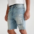 thumbnail image 3 of Men's Aeropostale Denim Shorts Color: Grey Wash Size: 30, 3 of 4