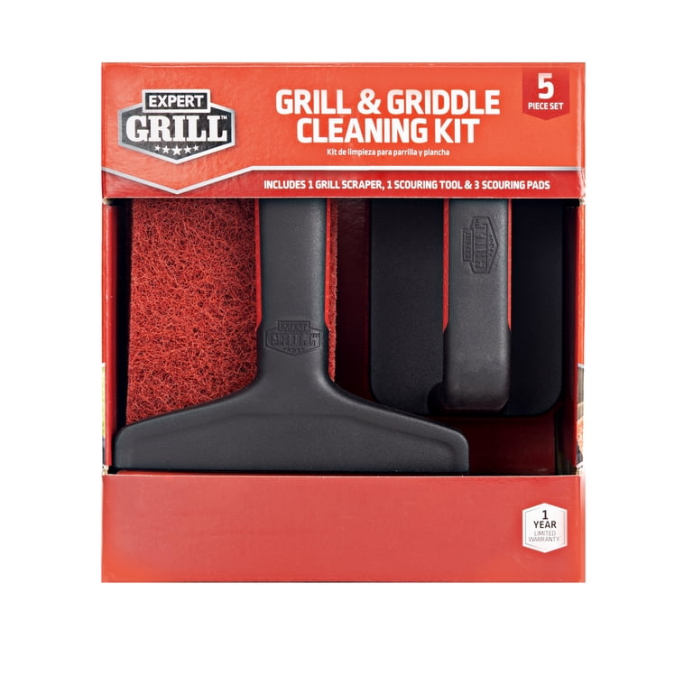 Expert Grill Griddle Cleaning Kit with Scraper & Brush photo 8
