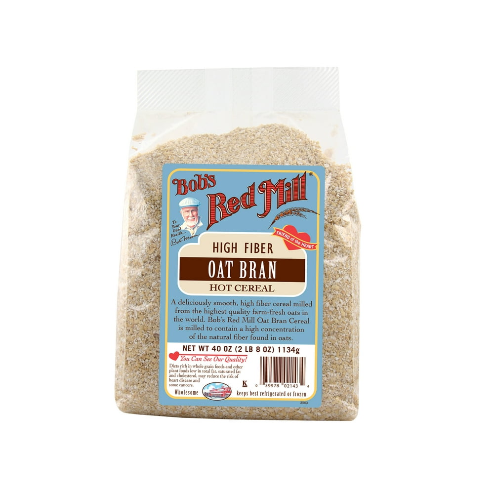 Bob's Red Mill Breakfast Cereal, Oat Bran, 40 Oz