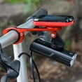 thumbnail image 4 of Soporte de luz de bicicleta Soporte de luz frontal de ángulo ajustable para asiento de conexión Gopro, 4 of 8
