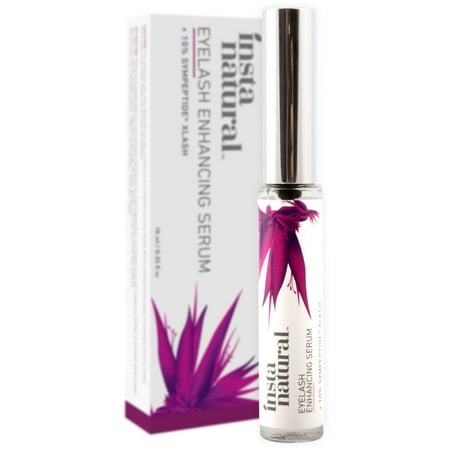 InstaNatural Eyelash Enhancing Serum, For Thicker & Fuller Lashes, 0.35 (Best Eyelash Serum Nz)