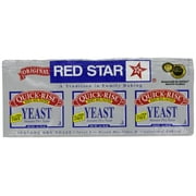 Red Star Quick Rise Yeast, 3/4-Ounce (Pack of 9)