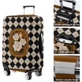 thumbnail image 5 of Travel Luggage Cover Suitcase Protector Fits 18-32 Inch Luggage Wheel Covers Patterned Travel Related Items Flower Luggage Protector Elastic Luggage Anti-scratch Suitcase Cover L, 5 of 5