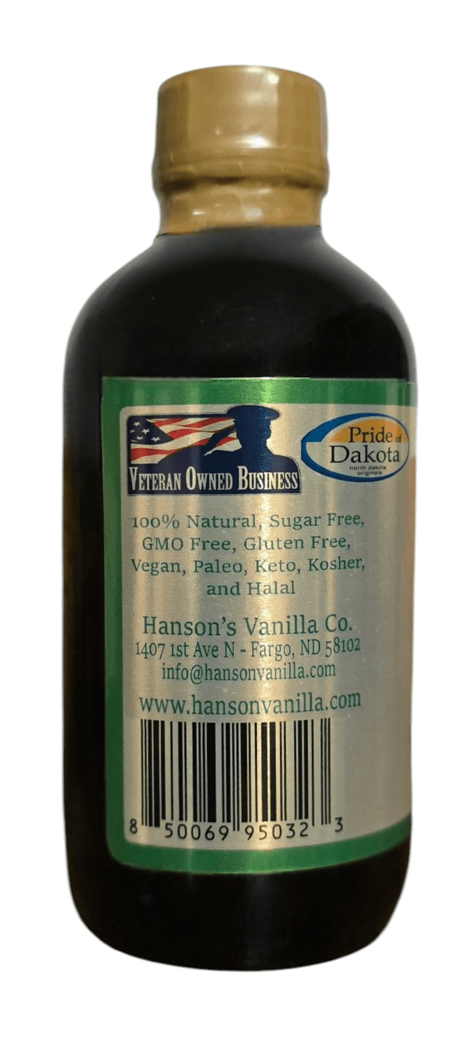 Organic - Alcohol-Free Vanilla Flavoring - 4 oz