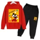 thumbnail image 4 of Sudadera con capucha deportiva de dibujos animados para niños, pantalones de manga larga, traje de moda para niños y niñas, conjunto de 2 piezas de primavera, ropa para bebés, ropa para niños, 4 of 4