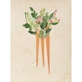 thumbnail image 2 of Front Port Pickins 12x14 Gold Ornate Wood Framed with Double Matting Museum Art Print Titled - Spring Bouquet, 2 of 4