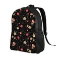 thumbnail image 2 of Fotbe Red White Flowers Mochila de Viaje para Laptop, Mochila Ejecutiva Delgada y Resistente 15.6", 2 of 8