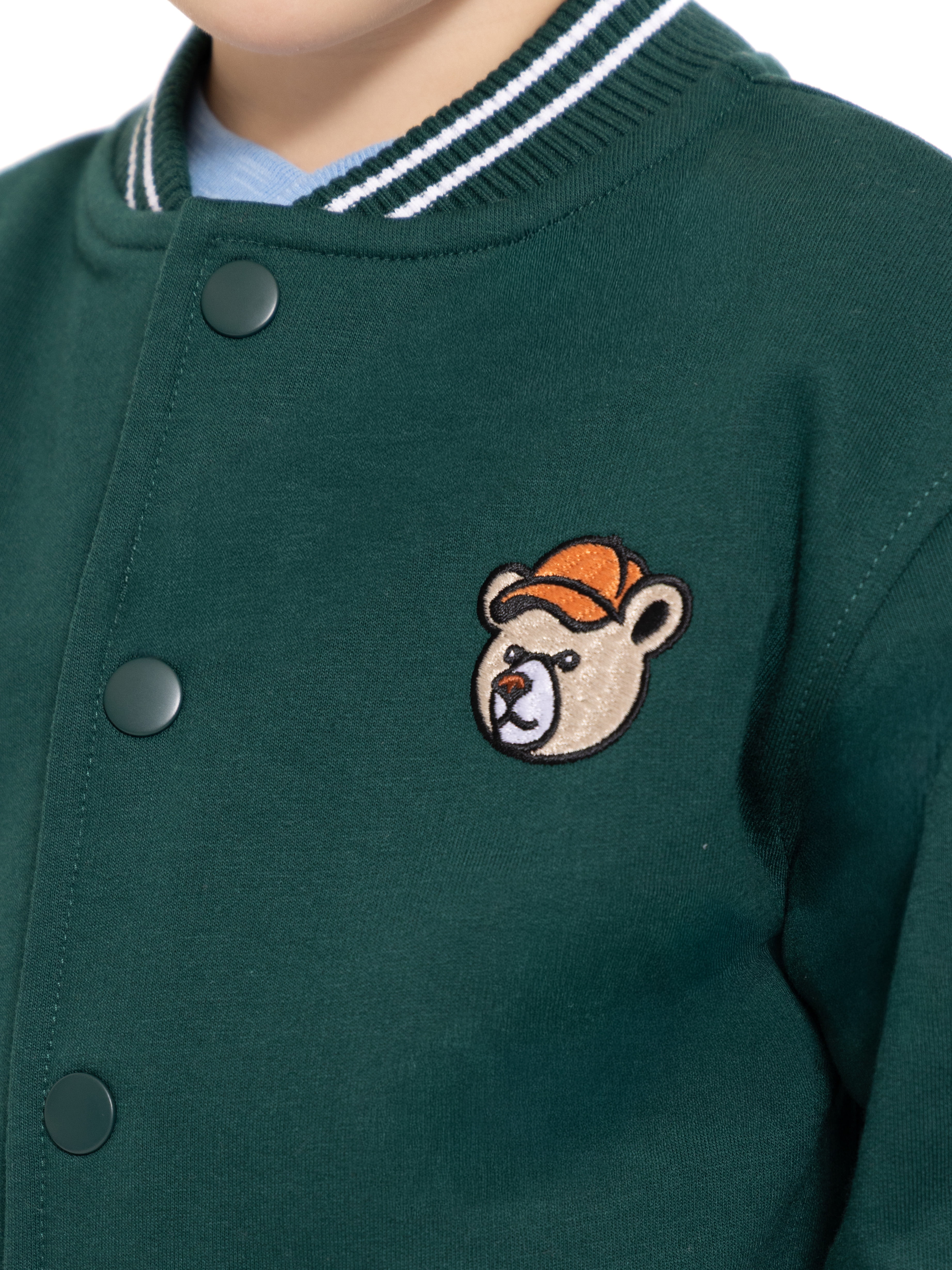Wonder Nation Toddler Boys Varsity Bomber Jacket, Sizes 12M-5T