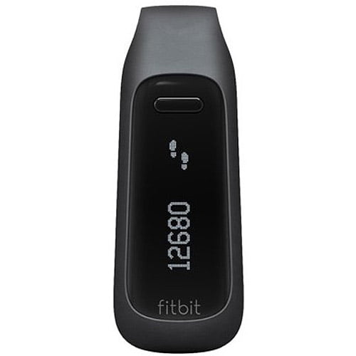 Black Fitbit One Activity Sleep Tracker With Holder New Battery 