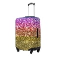 thumbnail image 2 of Bixox Washable Glitter Rainbow Printed Luggage Cover, Fashion Suitcase Protector Fits for Medium luggage, 2 of 8