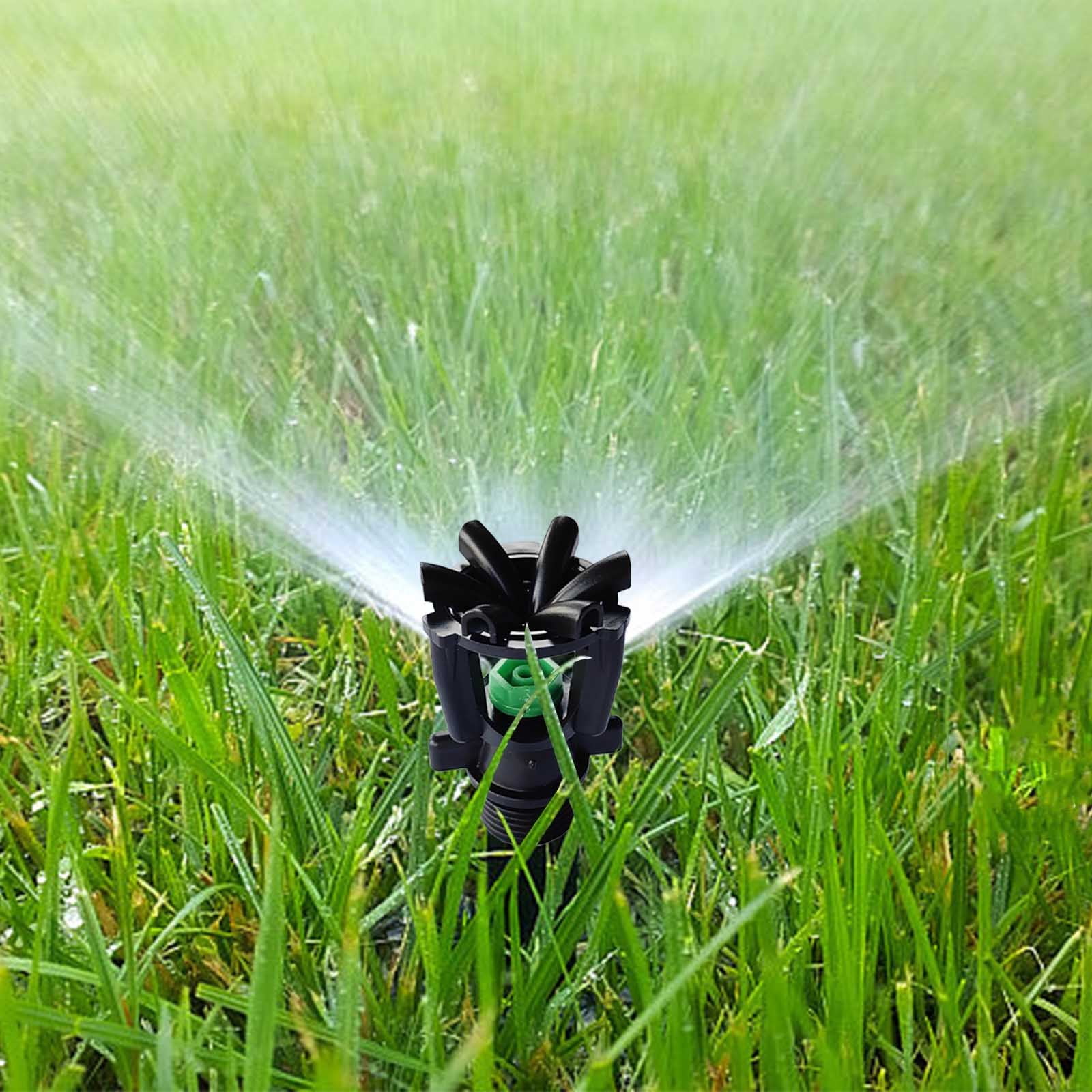 Cadorn 5PCS 4 - Inch Swing Sprinklers, 360° Rotating Garden Irrigation Nozzles for Lawn, Vegetable, Dust - Suppression