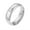 Silver, variant on Engagement Wedding Rings for Women Men Promise Couples 5MM Black Silver Gold Plated Cubic Zirconia Stainless Steel Simple Statement Jewelry Black Size 10