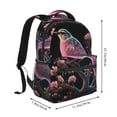 thumbnail image 2 of Haiem Bird 2 Printed School Backpack,Casual Travel Lightweight Backpack,Durable Comfortable Multifunctional Backpack,Laptop Backpack, 2 of 5
