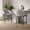 Gold+Black + Gray + Fabric+Metal + Wood + Foam, variant on Modern Counter Stools Set of 2 with Curved Armrests & Gold Accents – 26'' Seat Height Upholstered Bar Stools with Black Metal Frame for Kitchen Island & Counter