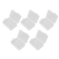 thumbnail image 2 of Mini Caja De Contenedor Transparente, Duradera, Multiusos, A Prueba De Polvo, PP, Rectangular, Transparente, Pequeña Caja De Almacenamiento Con Tapa Con Bisagras Para Joyería, 2 of 7