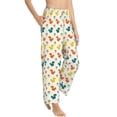 thumbnail image 2 of Daiia Colorful Squirrel Women's Sleep Pant with Pockets and Drawstring,Pajama Pants-X-Large, 2 of 9