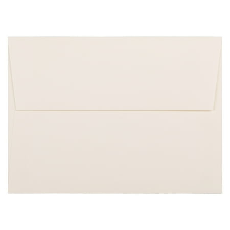 UPC: 0609722984119 | JAM A7 Strathmore Invitation Envelopes  5 1/4 x 7 1/4  Natural White Wove  25/Pack