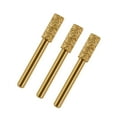 thumbnail image 4 of SunniMix 3 Pieces Grinding Bit Cylinder Grinding Head Diamond Grinding Burr Drill Bit 8mm, 4 of 8