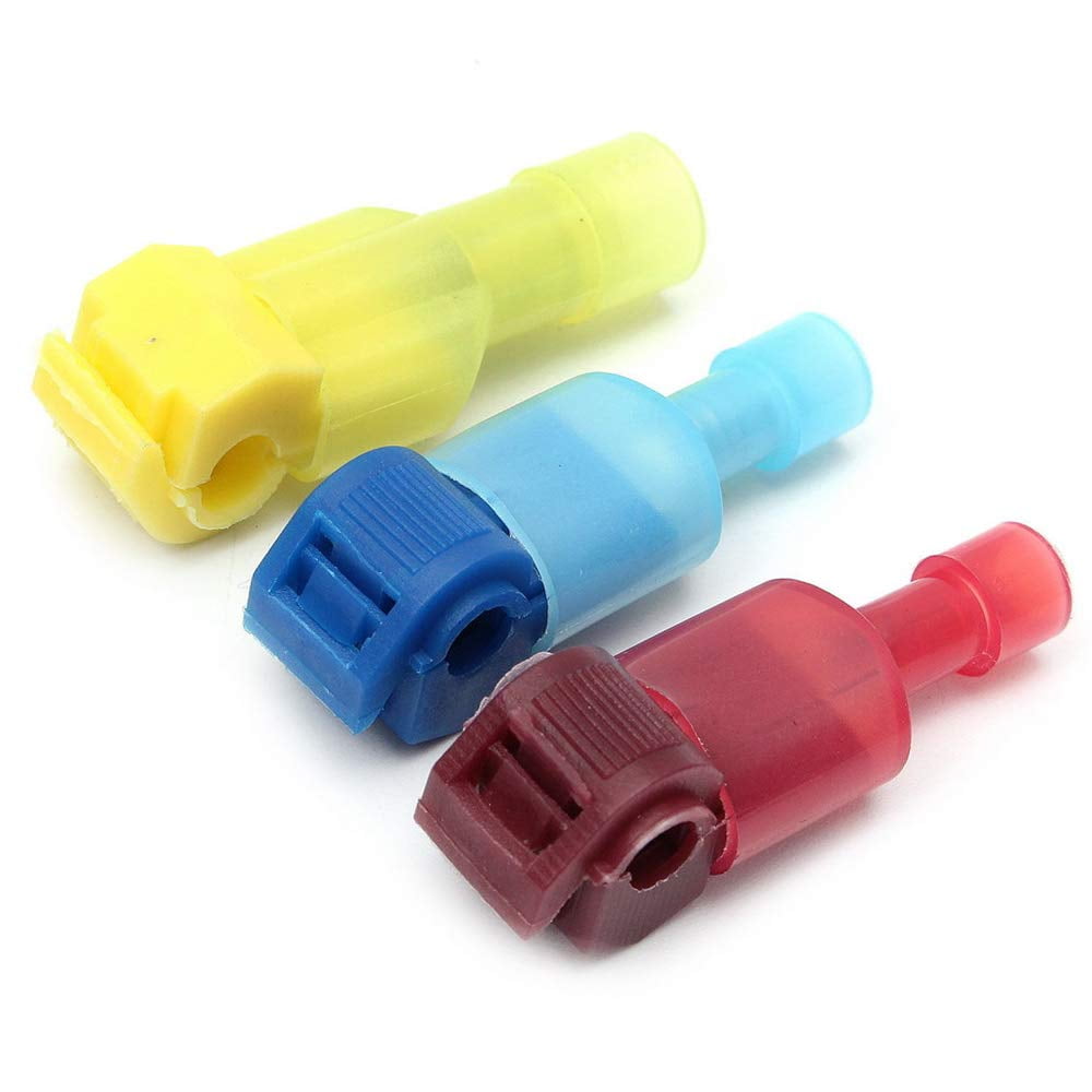 Quick Splice T tap terminal connectors red blue & yellow Fast Wire tap 