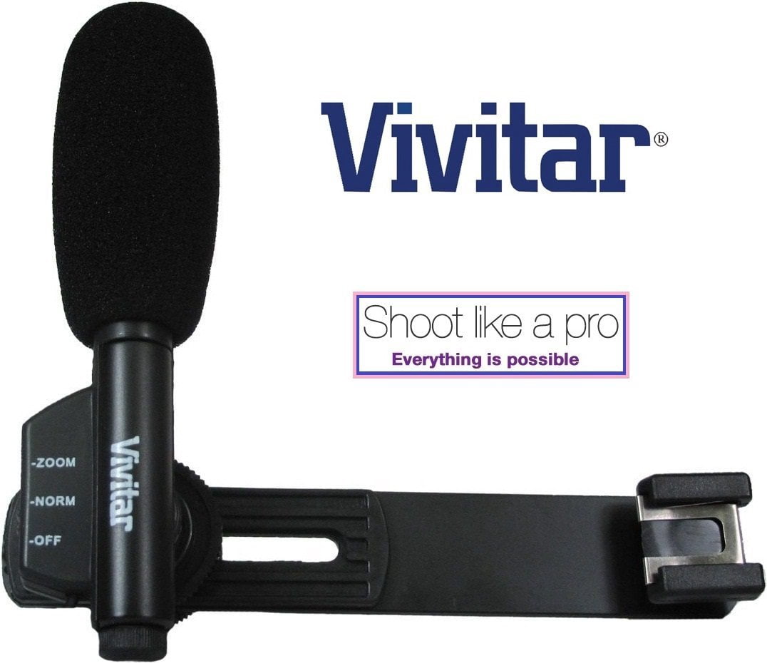 Mini Condenser Pro Microphone For Panasonic Lumix DC-GH5 DMC-FZ2500 DMC-G85