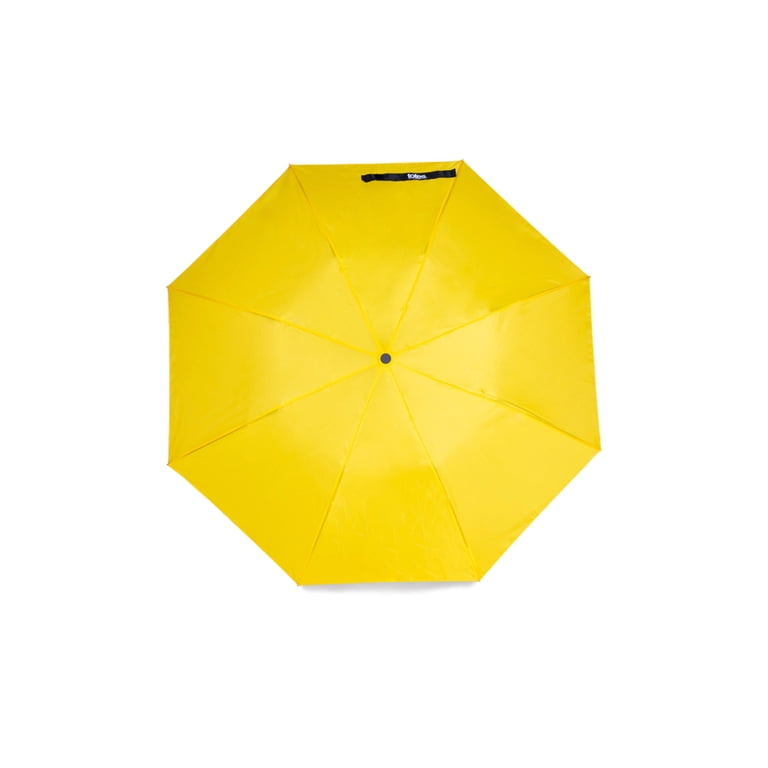 Auto-Open Folding Umbrella with Recycled Canopy photo 2