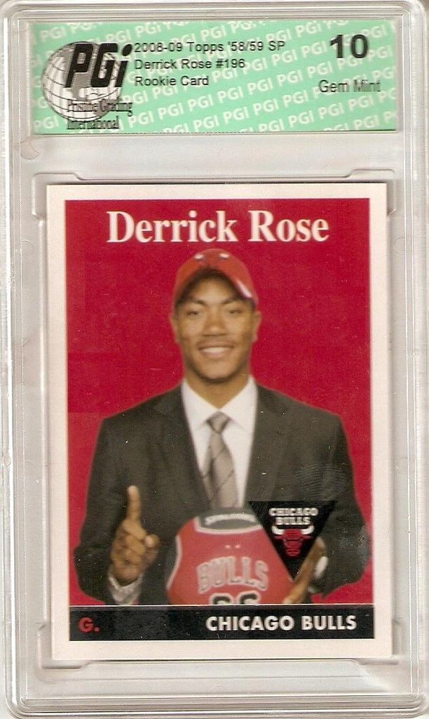 derrick rose rookie card