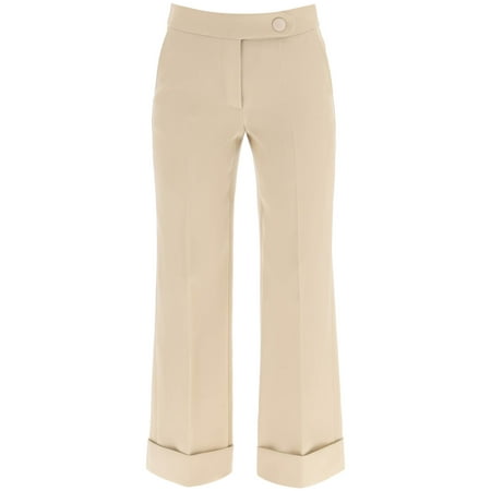 

Lanvin Cropped Wool Trousers