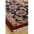 thumbnail image 3 of K2 Floor Style Umbria Rust/navy Hand Made Wool Area Rug, 3 of 5