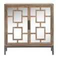 thumbnail image 2 of Tommy Hilfiger Hayworth Short Mirrored Accent Cabinet Ash Gray, 2 of 12