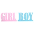 thumbnail image 3 of Gender Reveal Table Decorations Wooden Boy Girl Wood Signs for Baby Shower Gender Reveal Party Supplies, 3 of 8