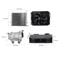 thumbnail image 3 of Auto Car Universal Underdash Electric Air Conditioning 12V Cool & Heat A/C Kit, 3 of 11