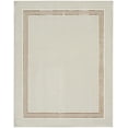 thumbnail image 2 of Nourison Glam Geometric Ivory Cream 7'10" x 9'10" Area Rug (8x10), 2 of 9