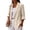 Beige, variant on Womens Suit Jacket Long Sleeve Long Sleeve Notch Lapel Business 3/4 Sleeve Open Front Casual Jackets Work Office Suit Jackets Blazer Blue Xl