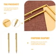 thumbnail image 5 of Masteelf  2 Pcs Paranormal Retractable Dowsing Rods Water Divining Golden, 5 of 8