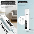 thumbnail image 4 of Amaopus Dog Clippers for Grooming, 4 in 1 Dogs Paw Trimmer Pet Grooming Kit, Low Noise Dog Shavers with Nail Grinder Quiet, Shaver Grooming Supplies for Pet Cats Dogs, 4 of 7