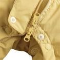 thumbnail image 4 of Oneises For Toddler Boys Girls Bear Ears Hooded Full Zip Long Sleeve Jumpsuit Cute Comfy Thermal Snowsuit (15 Months, Yellow), 4 of 8