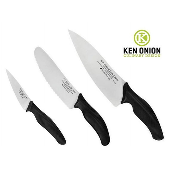 KEN ONION Cascade 3-piece Essential Culinary Knife Set