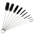 thumbnail image 1 of Juego de cepillos para limpiar tubos de nailon con pajita larga, 10 unidades, 1 of 7