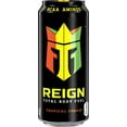 thumbnail image 2 of REIGN Total Body Fuel, Tropical Storm, Fitness & Performance Drink, 16 Fl Oz (Pack of 12), 2 of 3