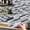 A, variant on 24 Pcs 9.68×4.7 Inch Marble Tile Wall Stickers, PVC Crystal Film, Waterproof Oil-Proof for Kitchen Bathroom Home Decor