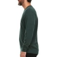 thumbnail image 3 of Midweight - Men's Long Sleeve V-Neck 100% Merino Wool, 3 of 9