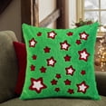 thumbnail image 3 of Hot6sl Ofertas de La Semana Almohada Navideña Cojines Navideños Decorativos Cojines de Menta Decoraciones Navideñas Rojas y Blancas Linda Almohada de Peluche Funda de Cojín Decorativo Navideño, 3 of 5