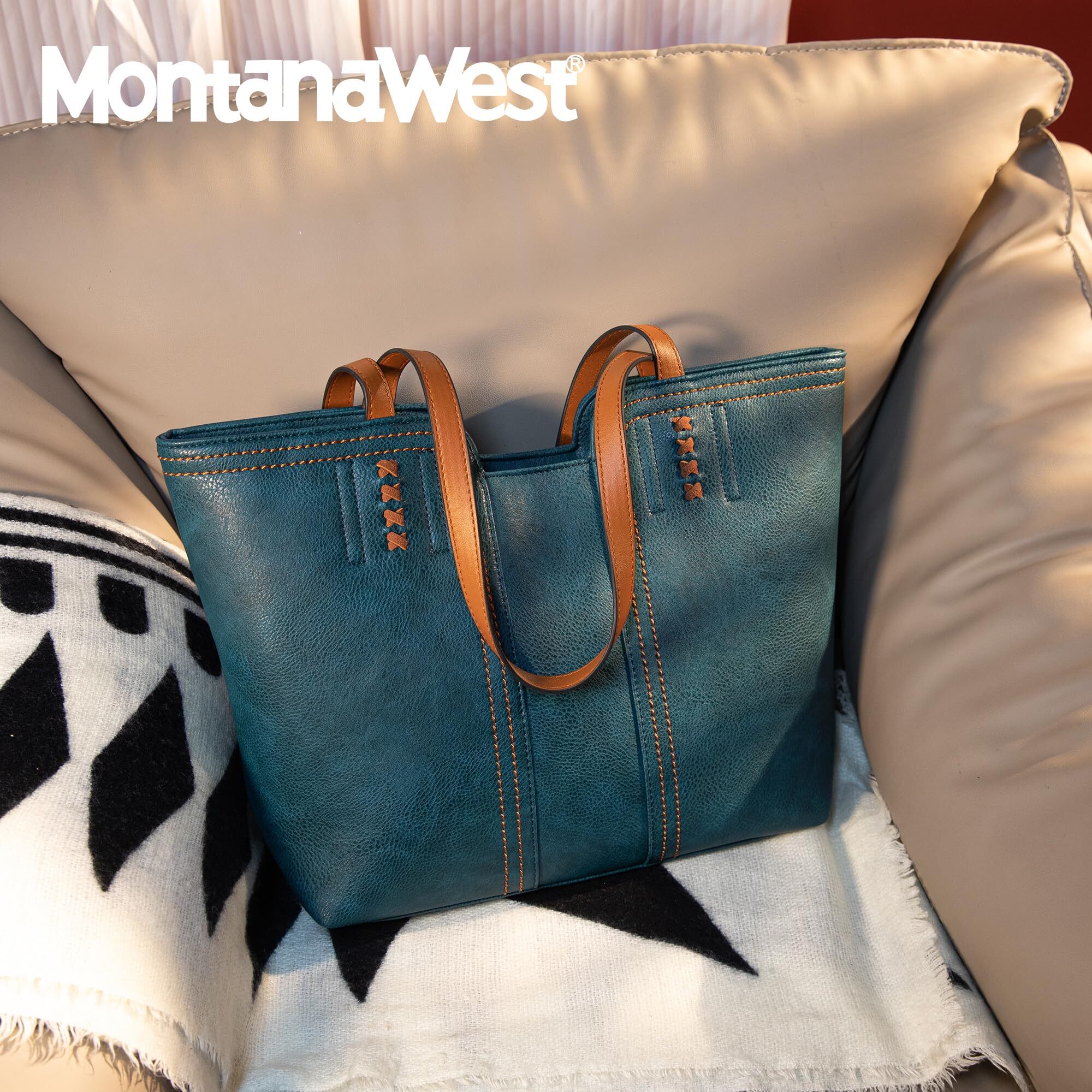 Montana West Oversized Hobo Tote Shoulder Bag photo 3