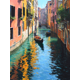 thumbnail image 1 of Qisvanset 12x16 Inch Neon Dragonfly & Flowers Canvas Print Wall Art, 1 of 5
