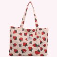 thumbnail image 4 of Bolso Mano Estética Hombro Lindas Bolsas Nailon Fresa, 4 of 9