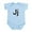Sky Blue, variant on CafePress - Helvetica Jj Infant Bodysuit - Baby Light Bodysuit, Size Newborn - 24 Months