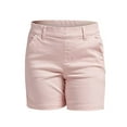 thumbnail image 2 of kaondbfi Trendy Comfortable Women's Shorts, Solid Color High Waist Casual Pants Elastic Waist Loose Shorts, 2 of 5